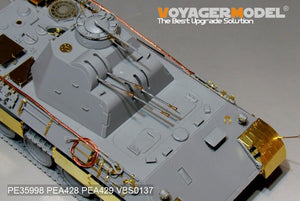 Voyager Model PE35998 WWII German FlaKPanzer V FlaKvierling 20mm MG 151/20 Basic For TAKOM 2105 1/35 – imagen 9