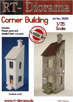 RT-Diorama 35258 Corner Building 1/35