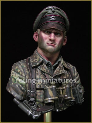 Young Miniatures YM1831 German Waffen SS Officer 1944 1/10 – imagen 7