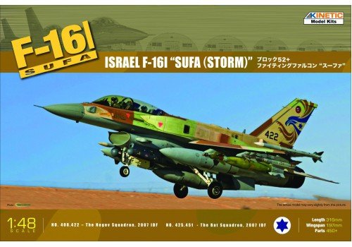 Kinetic K48006 F-16I SURF 1/48