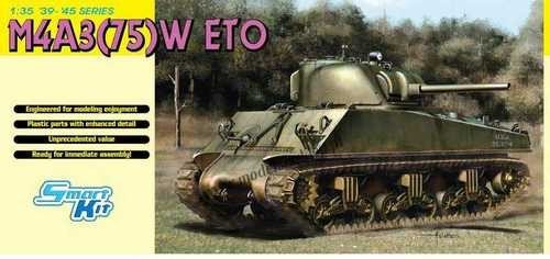 Dragon 6698 M4A3(75)W ETO - Smart Kit 1/35 – immagine 2