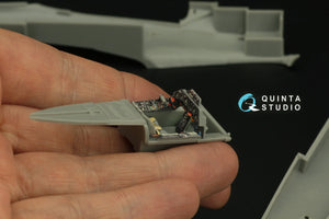 Quinta Studio QD48316 Fw 190A-4 3D-Printed &amp;amp; coloured Interior on decal paper (Hasegawa) 1/48 – immagine 10