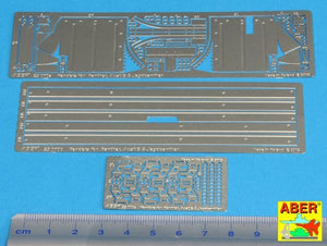 Aber 25010 Fenders for Panther G/Jagdpanther 1/25 – imagen 2