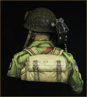 Young Miniatures YM1873 WW2 US AIRBORNE avec M1919 1/10 – image 6