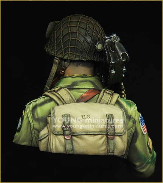 Young Miniatures YM1873 WW2 US AIRBORNE avec M1919 1/10 – image 6