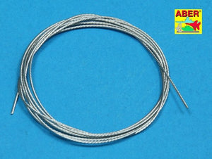 Câbles de remorquage en acier inoxydable Aber TCS06, diamètre 0,6 mm, longueur 1 m