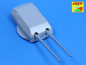 Aber 200L-04 Set of barrels for Bismarck 380mm x 8, 150mm x 12, 105mm x 16 37mm x 16, 20mm x 22 1/200 – imagen 8
