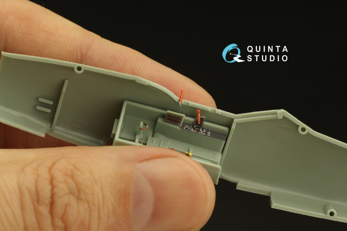 Quinta Studio QD72047 Me-262A 3D-Printed &amp;amp; coloured Interior on decal paper (Academy) 1/72 – imagen 10