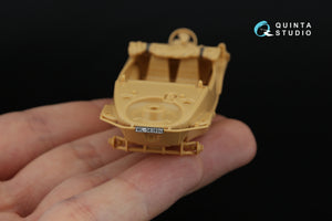 Intérieur imprimé en 3D et coloré sur papier décalcomanie Quinta Studio QDS-48553 Schwimmwagen type 166 (Tamiya) (petite version) 1/48 – image 8