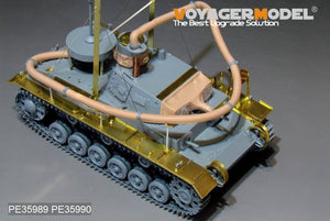 Voyager Model PE35989 WWII German Pz.KPfw.III (T)Ausf.F &amp;quot;Operation Seelowe&amp;quot; Basic For DRAGON 6877/6717 1/35 – imagen 15