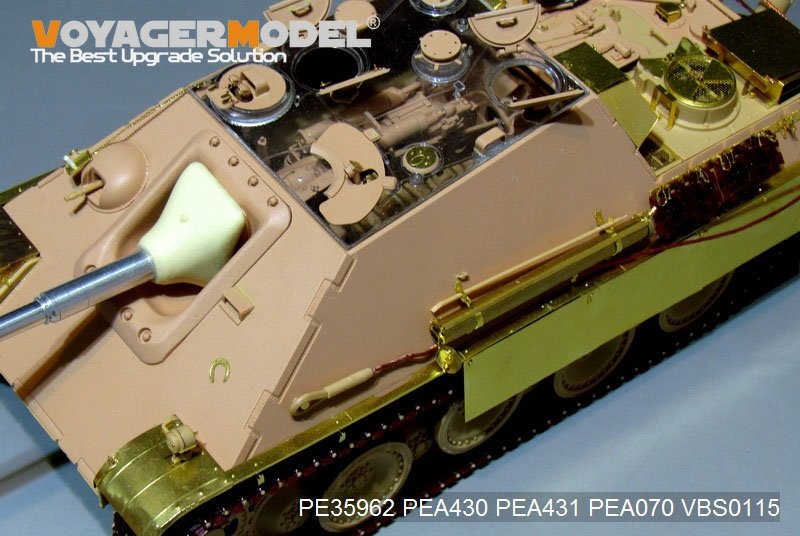 Kit de mise à niveau de base Voyager Model PE35962 Jagdpanther G2 de la Seconde Guerre mondiale pour RMF 5012 au 1/35 – image 11