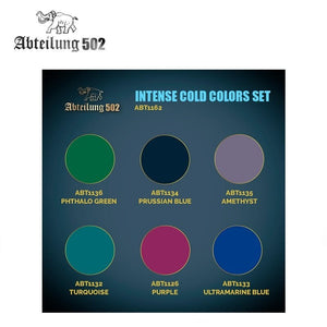 502 Abteilung ABT1162 – ENSEMBLE DE COULEURS FROIDES INTENSE (6pcs) – image 2