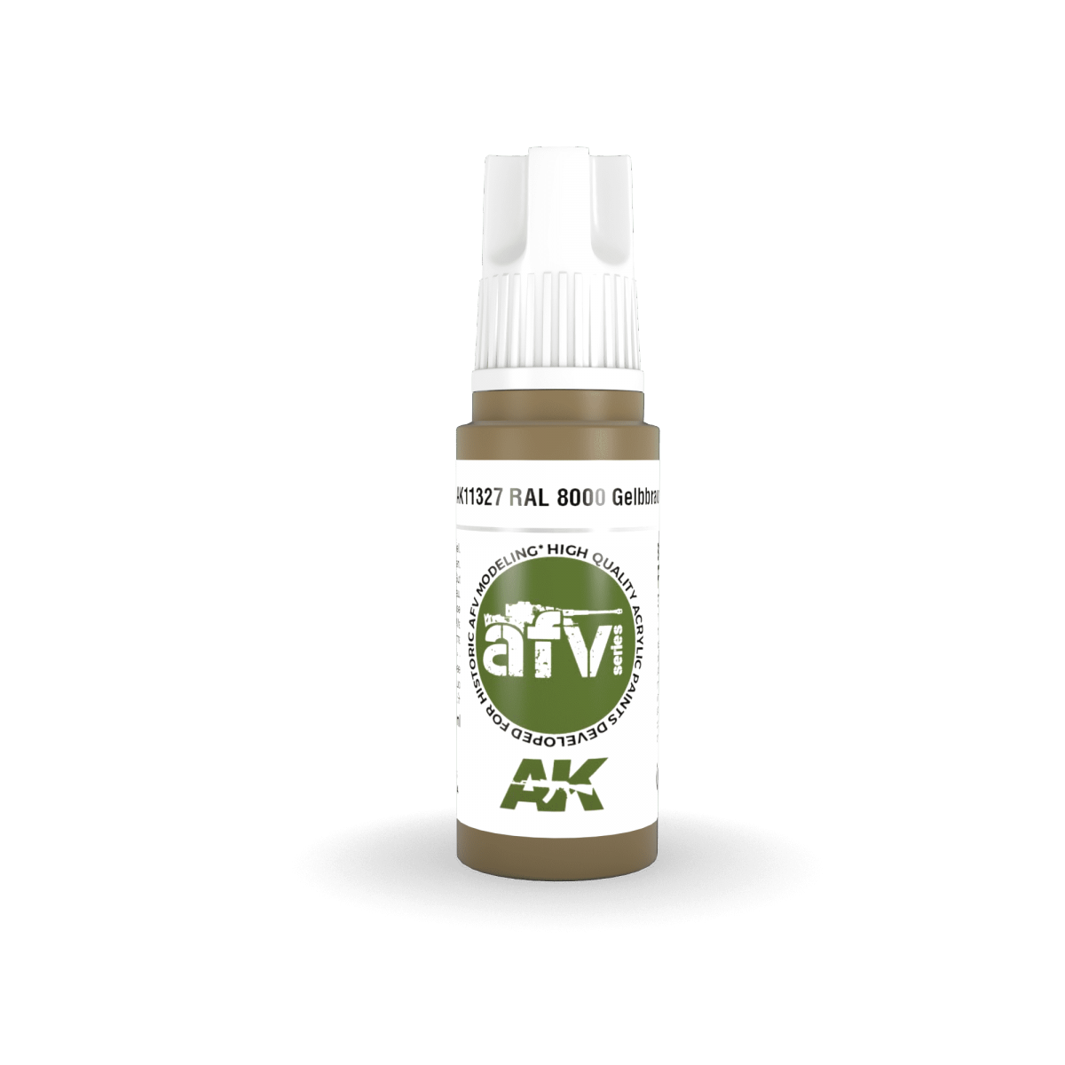 AK Interactive AK11327 RAL 8000 Gelbbraun 17ml – immagine 2