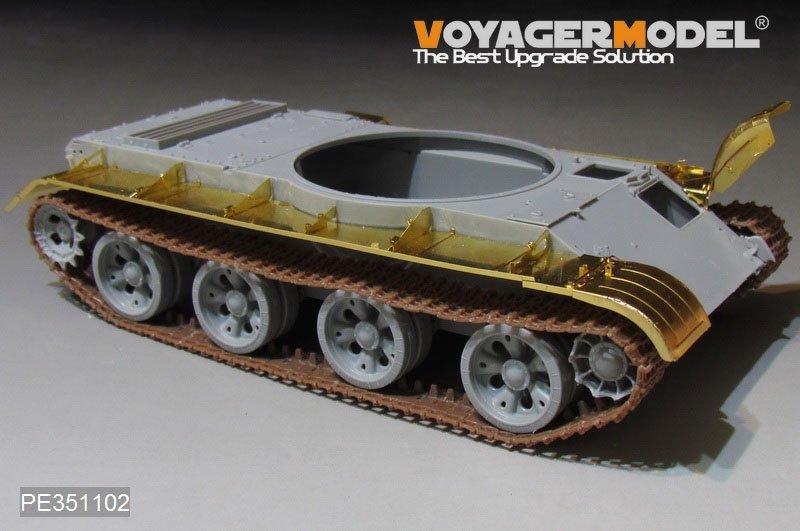Garde-boues pour canon automoteur soviétique ZSU-57-2 SPAAG Voyager Model PE351102 (pour TRUMPETER 05559) 1/35 – image 3