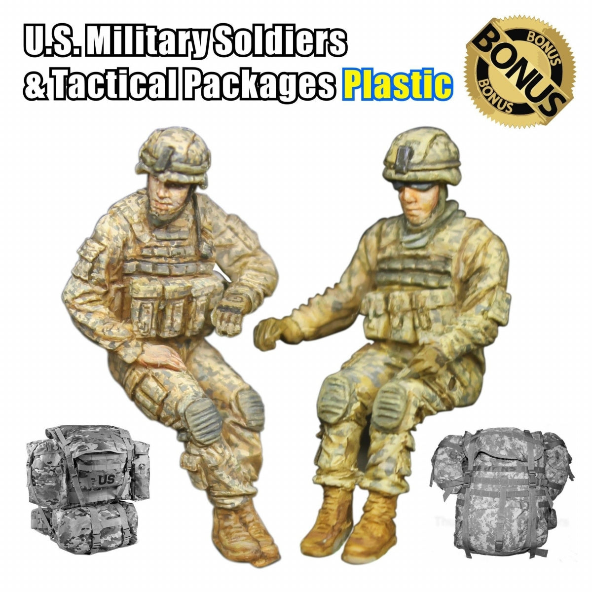 T-Model TK7360 US Buffalo 6x6 MPCV A1 - Véhicule de déminage protégé 1/72 – image 3