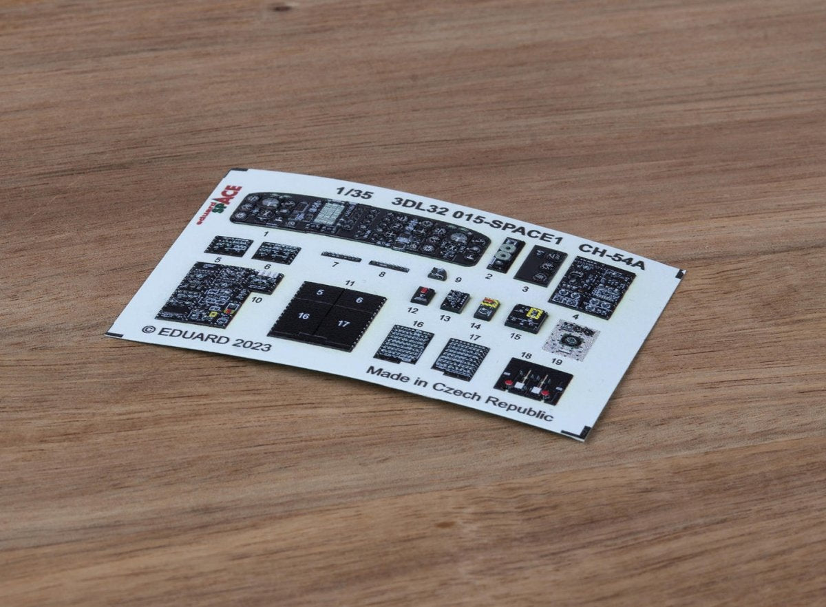 Eduard 3DL32015 CH-54A SPACE ICM 1/35 – image 2