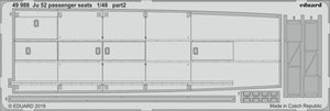 Eduard 49988 Ju 52 passenger seats 1/48 REVELL – immagine 2