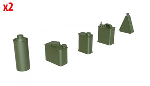 MiniArt 35595 OIL &amp;amp; PETROL CANS 1930-40s 1/35 – immagine 5