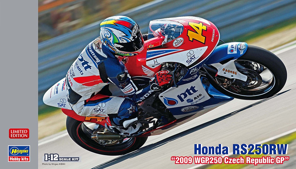 Hasegawa 21757 Honda RS250RW « 2009 WGP250 Czech Republic GP » 1/12