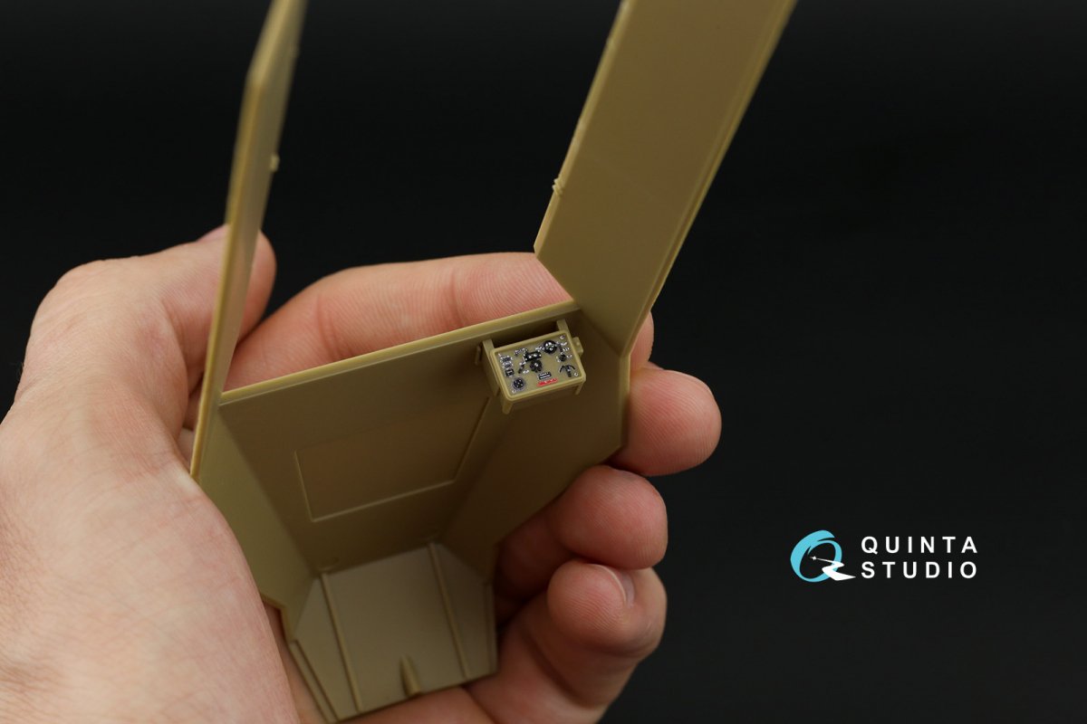 Quinta Studio QD35050 SD.KFZ.251 Family 3D-Printed &amp;amp; coloured Interior on decal paper ( Tamiya ) 1/35 – immagine 6