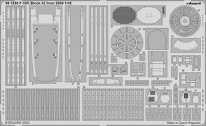 Eduard 491330 F-16C Block 42 de 2006 KINETIC MODEL 1/48  – image 2