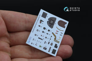 Quinta Studio QD48205 Spitfire Mk.II 3D-Printed &amp;amp; coloured Interior on decal paper (Eduard) 1/48 – Bild 9