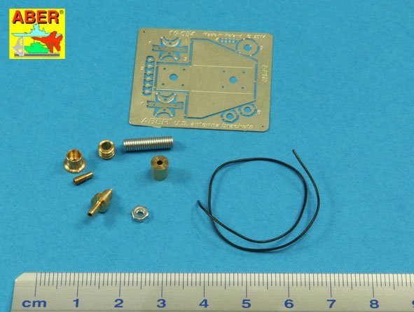 Aber 16054 US Army MP-48 antenna base could be usen to RC models 1/16 – imagen 2