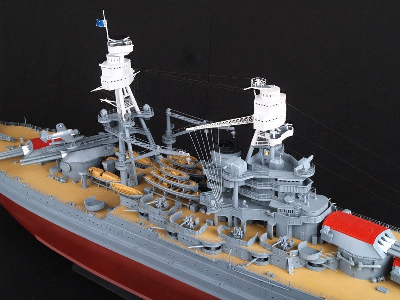Trumpeter 03701 USS Arizona BB-39 1/200 – imagen 35