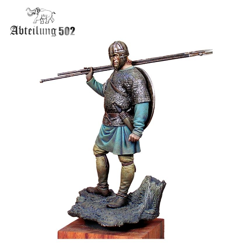 502 Abteilung ABT1011 NORTHUMBRIAN WARRIOR 8TH-9TH C. 54MM RESIN. – imagen 2