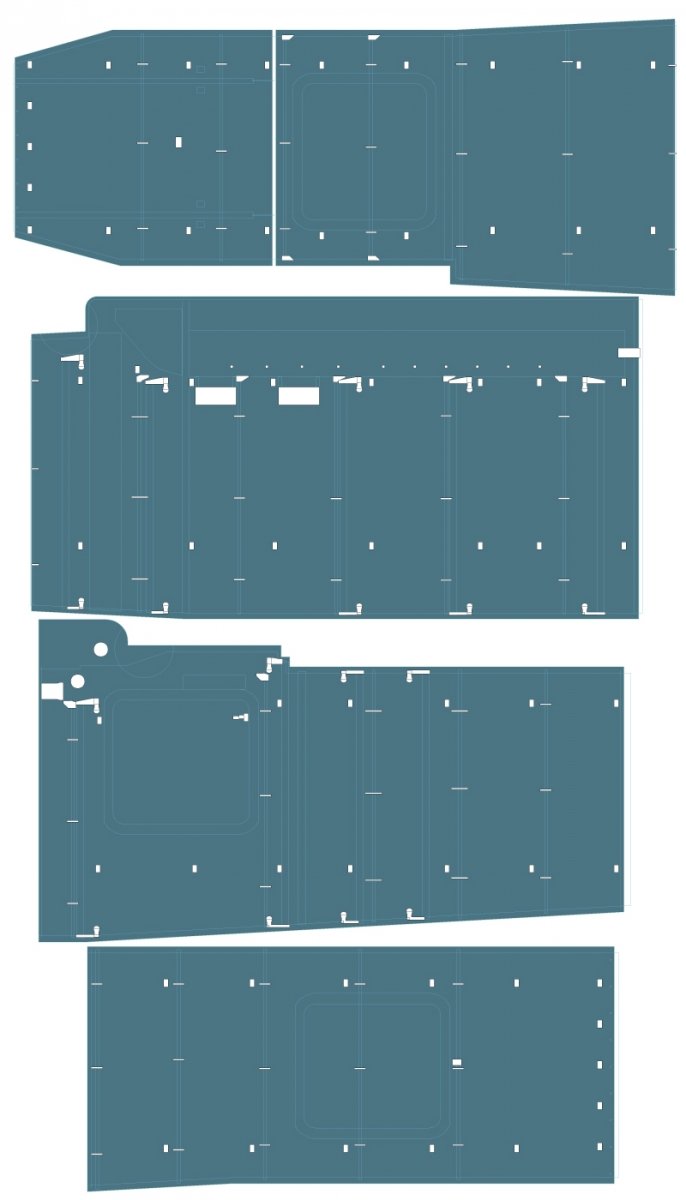 Pontos 27010FB USS CV-6 Enterprise 1942 Detail up set (20B Deck Blue) 1/200 – immagine 8