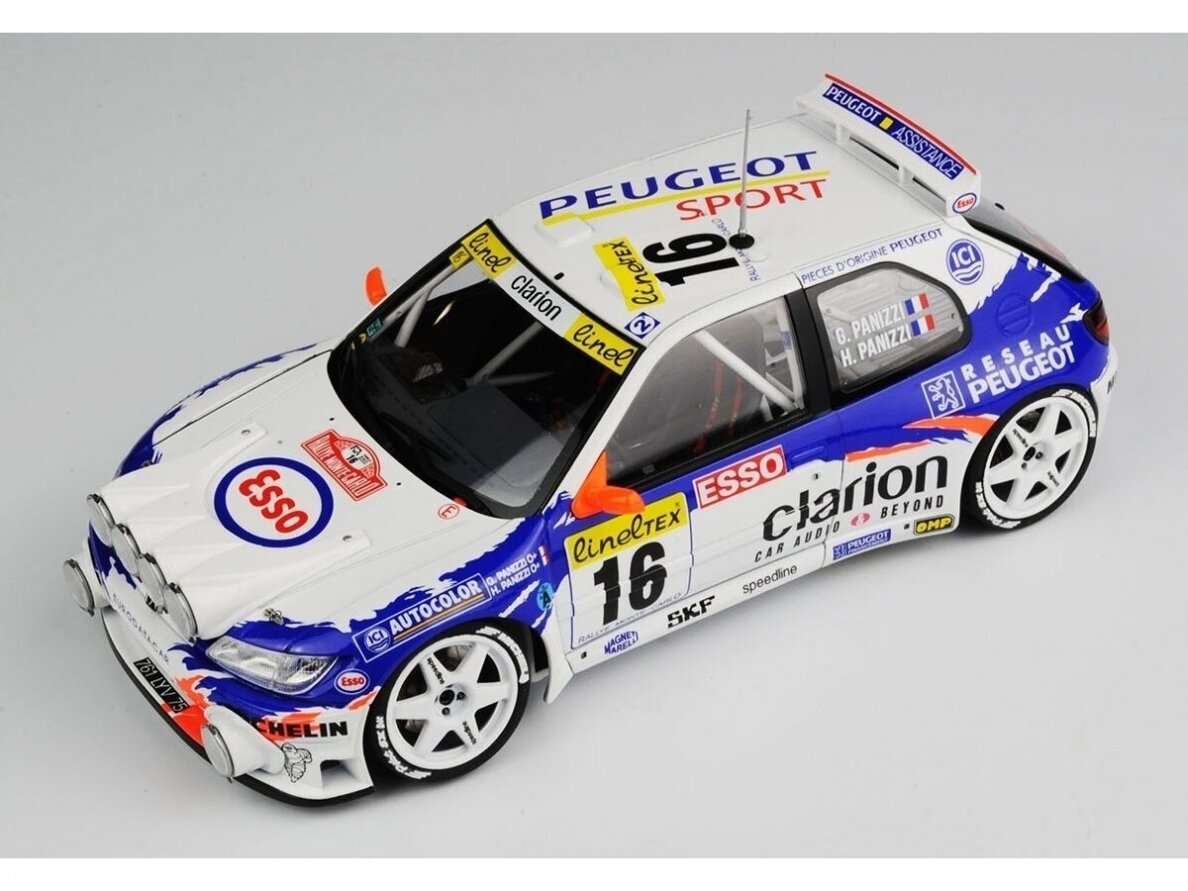 Beemax 24026 Peugeot 306 Maxi EVO2 1998 Monte Carlo Rally Class Winner 1/24 – zdjęcie 3