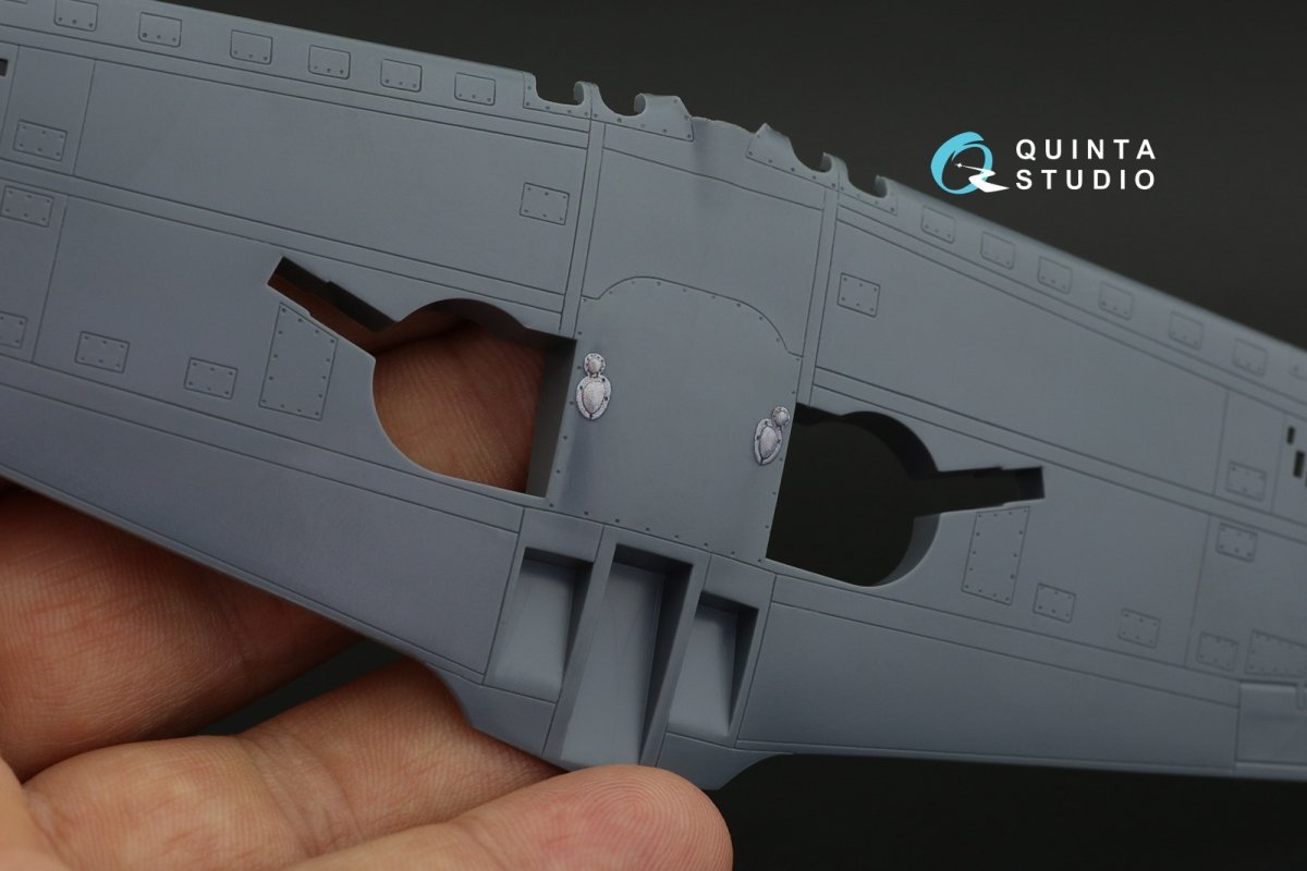 Quinta Studio QD48247 P-39 3D-Printed &amp;amp; coloured Interior on decal paper ( Eduard ) 1/48 – imagen 7