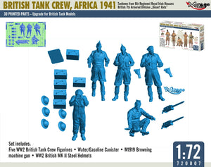 Mirage Hobby 720007 British Tank Crew, Africa 1941 1/72 – Bild 4