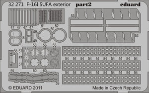 Eduard 32271 F-16I SUFA extérieur ACADEMY 1/32 – image 2