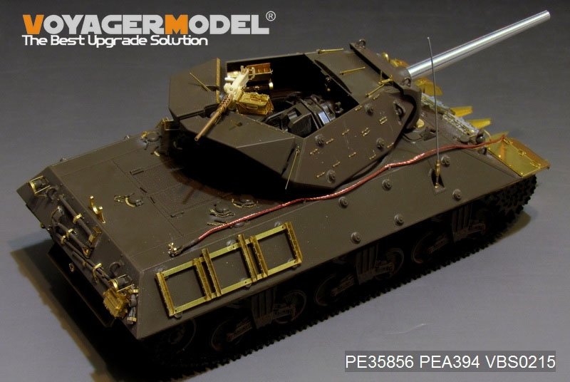 Voyager Model PE35856 WWII US M10 tank destroyer Basic B ver include Gun barrel (For TAMIYA 35350) 1/35 – immagine 3