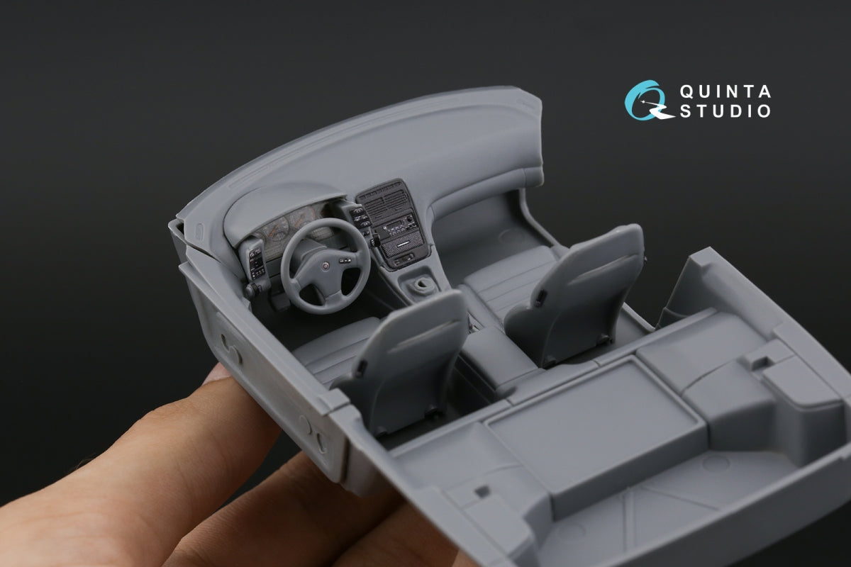Quinta Studio QD24011 Nissan Fairlady 300ZX Z32 3D-Printed &amp;amp; coloured Interior on decal paper (Tamiya) 1/24 – imagen 15