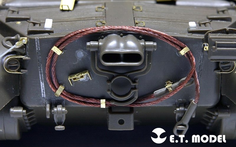 E.T. Model E35-023 US M26 PERSHING Medium Tank (For TAMIYA 35254) 1/35 – zdjęcie 10
