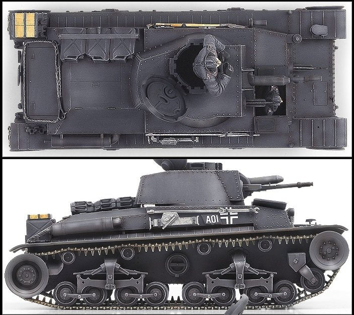 Academy 13280 German Light Tank Pz.Kpfw. 35(t) 1/35 – Bild 3