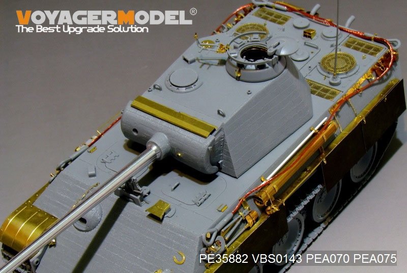 Voyager Model PE35882WWII German Panther G Early ver. Basic For DRAGON 1/35 – imagen 8