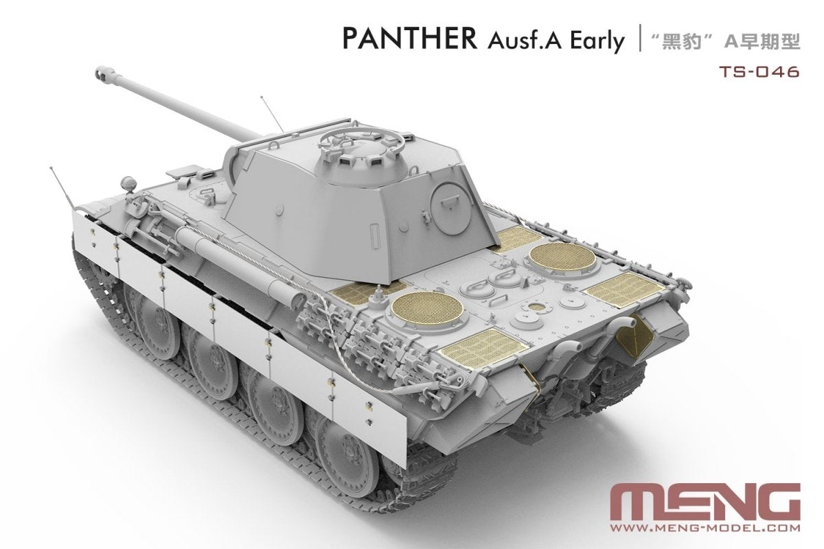 Meng modèle TS-046 char moyen allemand Sd.Kfz. 171 Panthère Ausf. Un début 1/35  – image 4