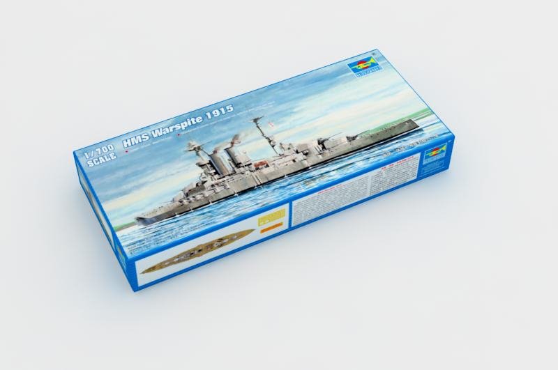 Trumpeter 05780 HMS Warspite (1915) 1/700 – imagen 2