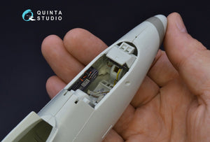 Quinta Studio QD32075 He 162 3D-Printed &amp;amp; coloured Interior on decal paper (for Revell kit) 1/32 – zdjęcie 6