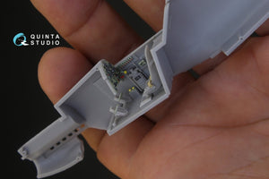 Quinta Studio QD48105 Bf 109C/D 3D-Printed &amp;amp; coloured Interior on decal paper (for Modelsvit kit) 1/48 – immagine 9