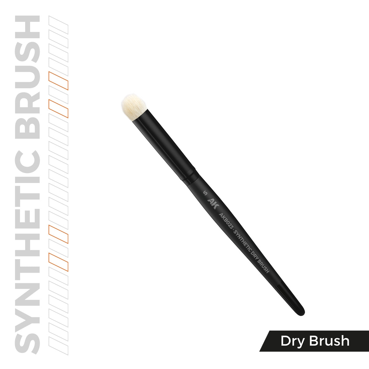AK Interactive AKB023 AK SYNTHETIC DRY BRUSH – S – imagen 2