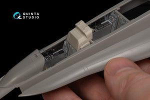 Quinta Studio QD48216 F/A-18D Late 3D-Printed &amp;amp; coloured Interior on decal paper with resin parts (Kinetic) 1/48 – immagine 8