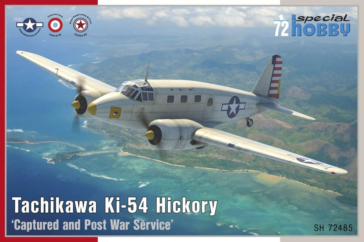 Special Hobby 72485 Tachikawa Ki-54 Hickory &amp;#39;Captured And Post War Service&amp;#39; 1/72
