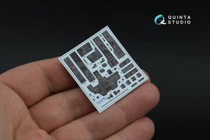 Quinta Studio QDS-48572 AH-64A 3D-Printed &amp;amp; coloured Interior on decal paper (Academy/Modelist) (small version) 1/48 – imagen 5