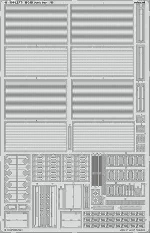 Eduard 481104 B-24D bomb bay REVELL 1/48 – immagine 2