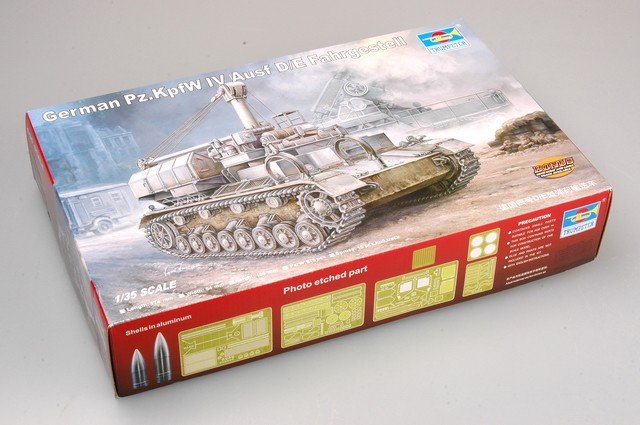 Trumpeter 00362 German Pz.Kpfw IV Ausf D/E Fahrgestell 1/35 – imagen 2