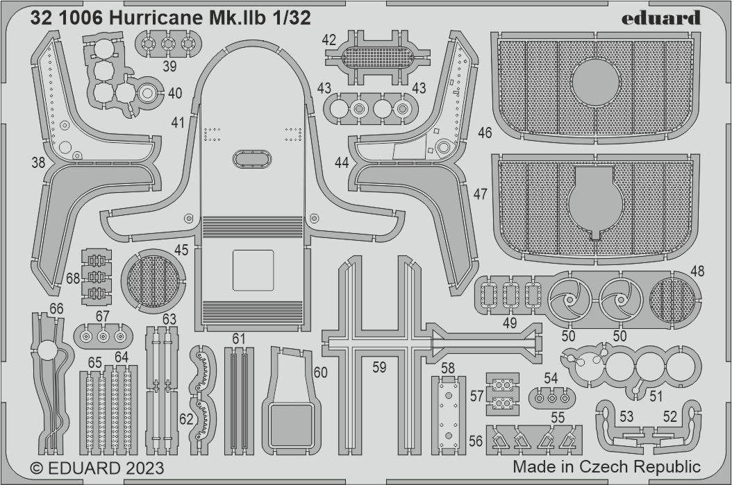 Eduard BIG33151 Hurricane Mk. IIb REVELL 1/32 – zdjęcie 5